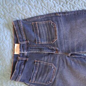 Cute high waisted wide leg jeans